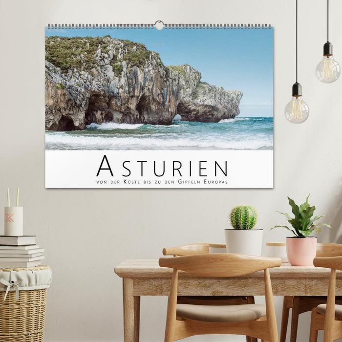 Asturien - Von der Küste bis zu den Gipfeln Europas (CALVENDO Wandkalender 2025)