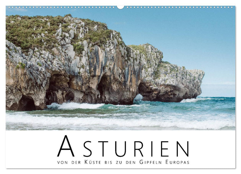 Asturien - Von der Küste bis zu den Gipfeln Europas (CALVENDO Wandkalender 2025)