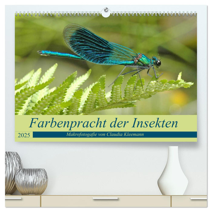 Farbenpracht der Insekten (CALVENDO Premium Wandkalender 2025)