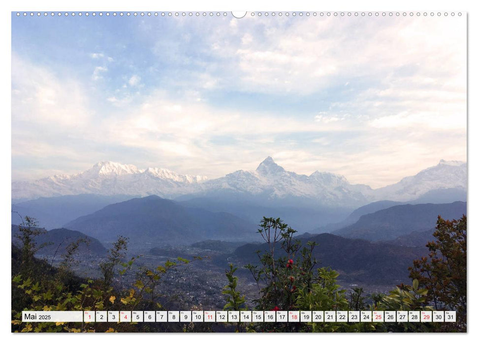 Nepal Eine Reise durch ein faszinierendes Land (CALVENDO Wandkalender 2025)