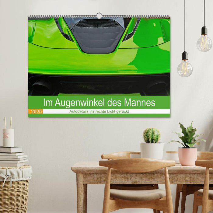 Im Augenwinkel des Mannes (CALVENDO Wandkalender 2025)