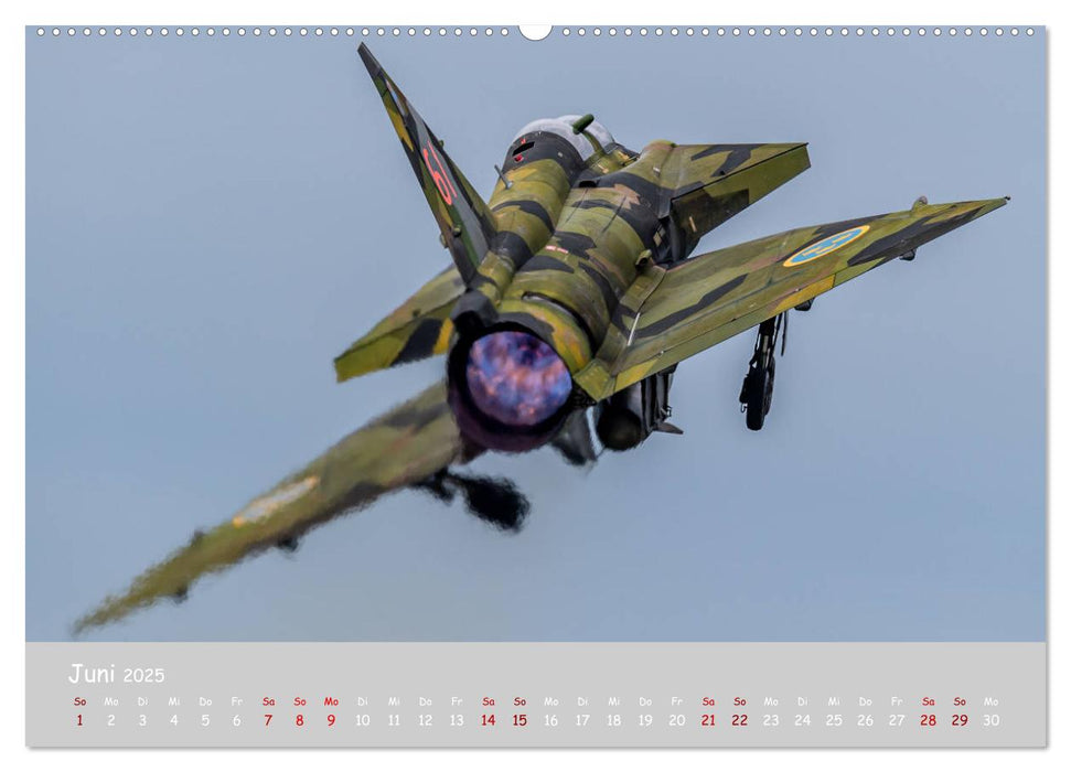 Saab Airpower (CALVENDO Premium Wandkalender 2025)