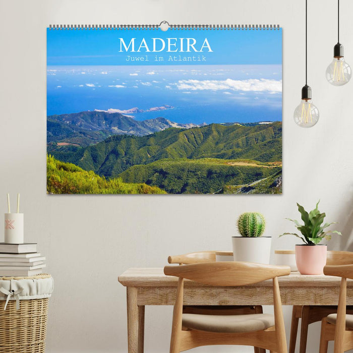 Madeira - Juwel im Atlantik (CALVENDO Wandkalender 2025)