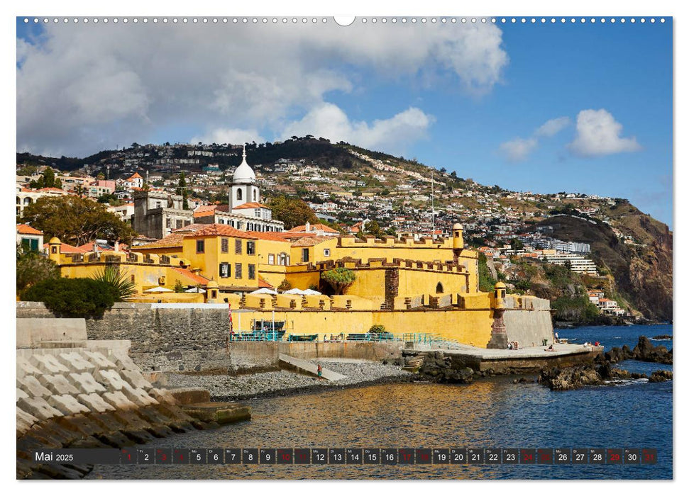 Madeira - Juwel im Atlantik (CALVENDO Wandkalender 2025)