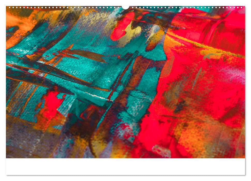 Colorpop - Joyful, abstract. multicolored (CALVENDO Premium Wandkalender 2025)