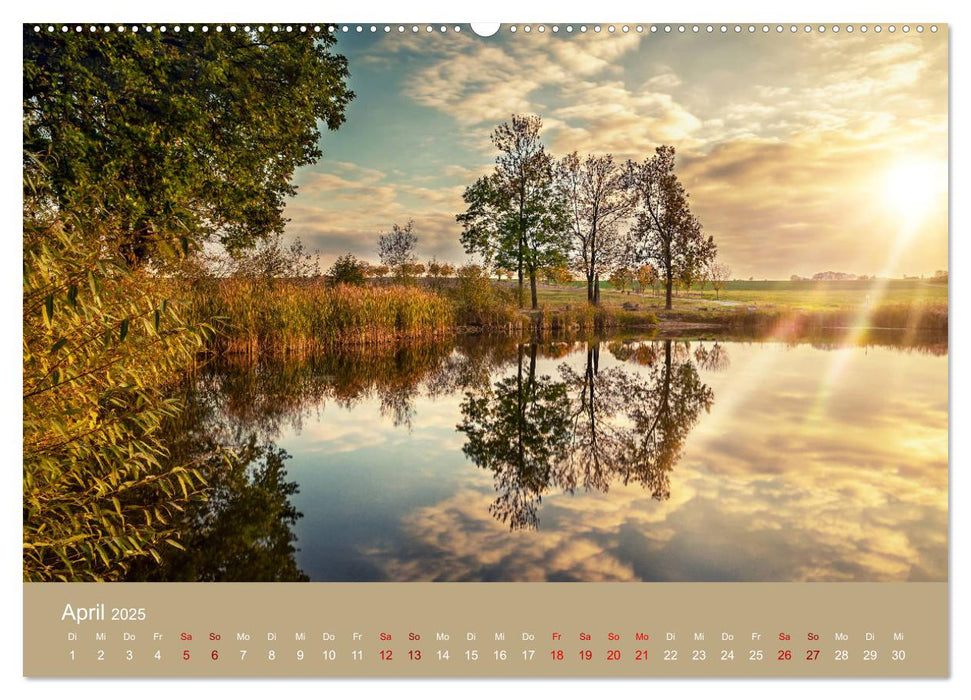 Sommerlichter - Stimmungsvolle Landschaftsbilder (CALVENDO Premium Wandkalender 2025)