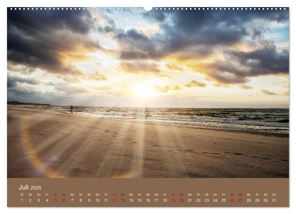 Sommerlichter - Stimmungsvolle Landschaftsbilder (CALVENDO Premium Wandkalender 2025)