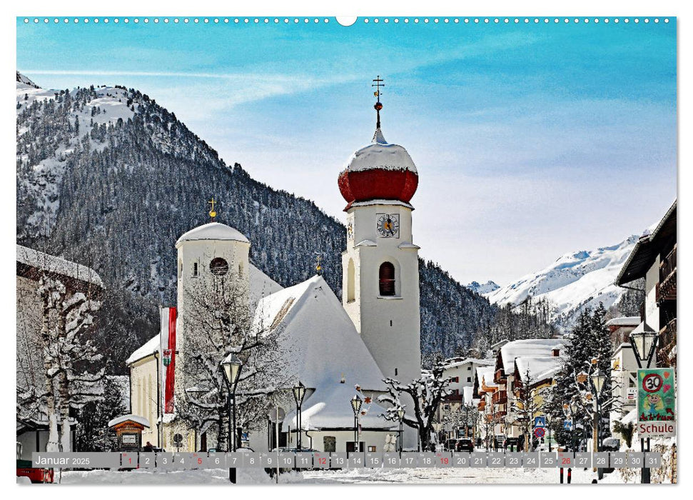 St. Anton am Arlberg (CALVENDO Premium Wandkalender 2025)