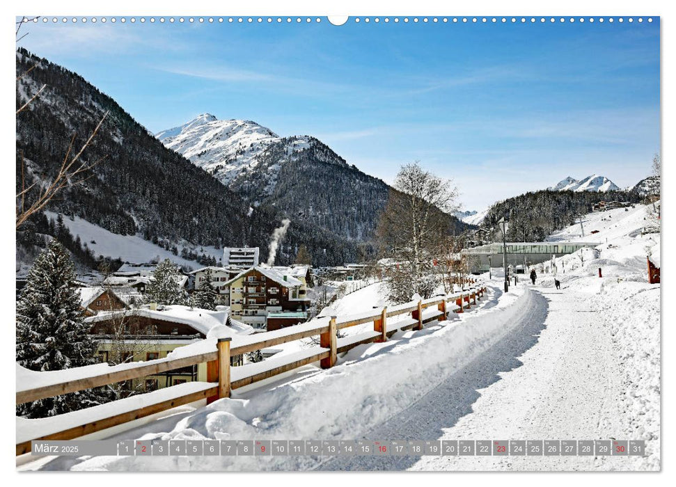 St. Anton am Arlberg (CALVENDO Premium Wandkalender 2025)