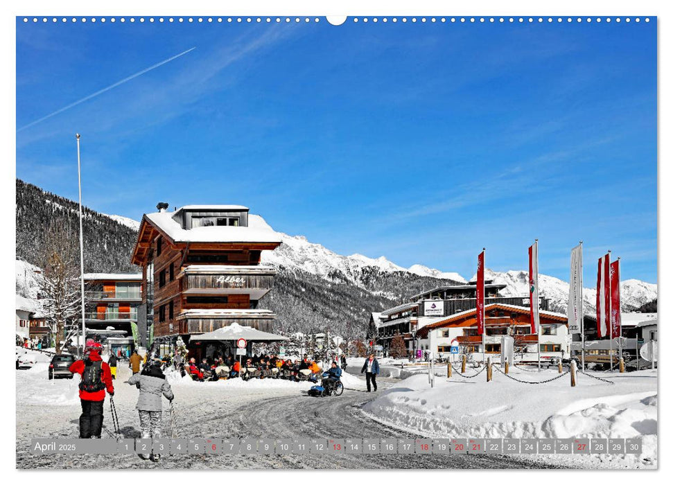 St. Anton am Arlberg (CALVENDO Premium Wandkalender 2025)