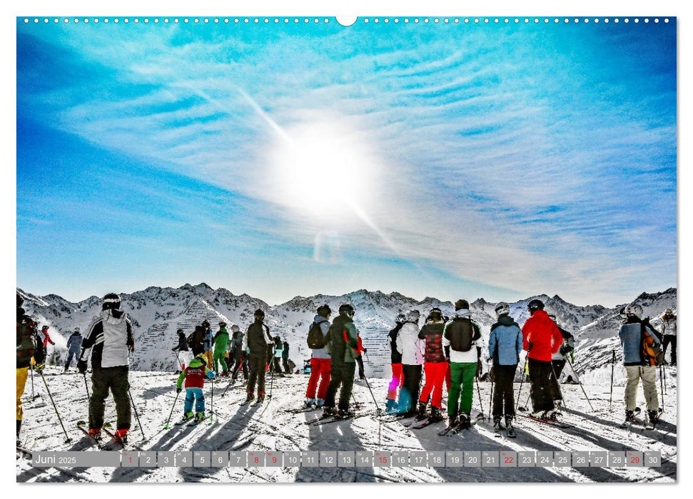 St. Anton am Arlberg (CALVENDO Premium Wandkalender 2025)