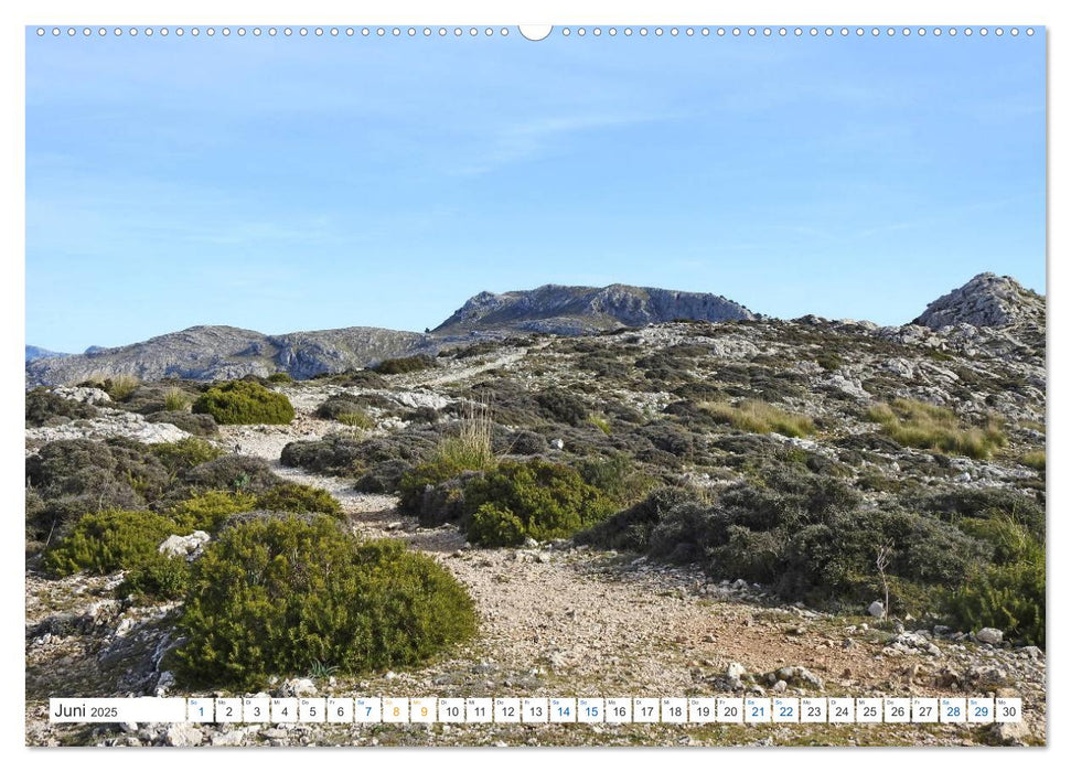 Serra de Tramuntana - Spektakuläre Bergwelt auf Mallorca (CALVENDO Wandkalender 2025)