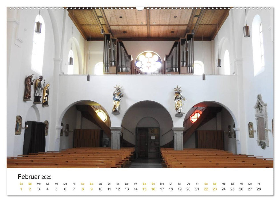 Fantastische Welt der Orgeln (CALVENDO Premium Wandkalender 2025)