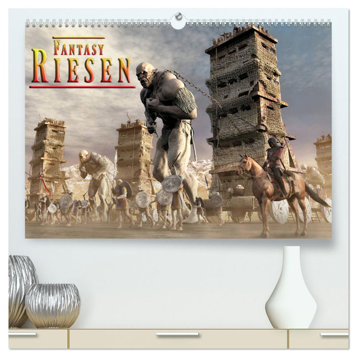 Fantasy Riesen (CALVENDO Premium Wandkalender 2025)