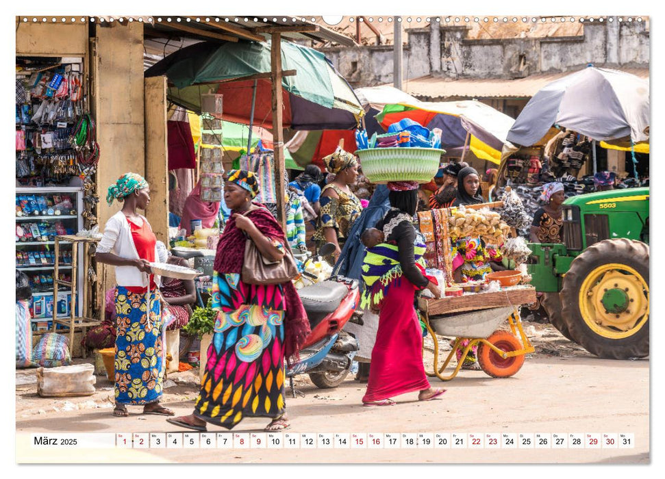 Westafrika - The Gambia (CALVENDO Premium Wandkalender 2025)