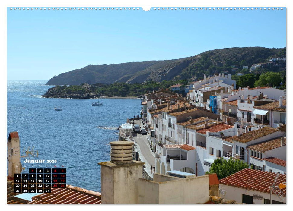 Cadaqués - Perle der Costa Brava (CALVENDO Wandkalender 2025)