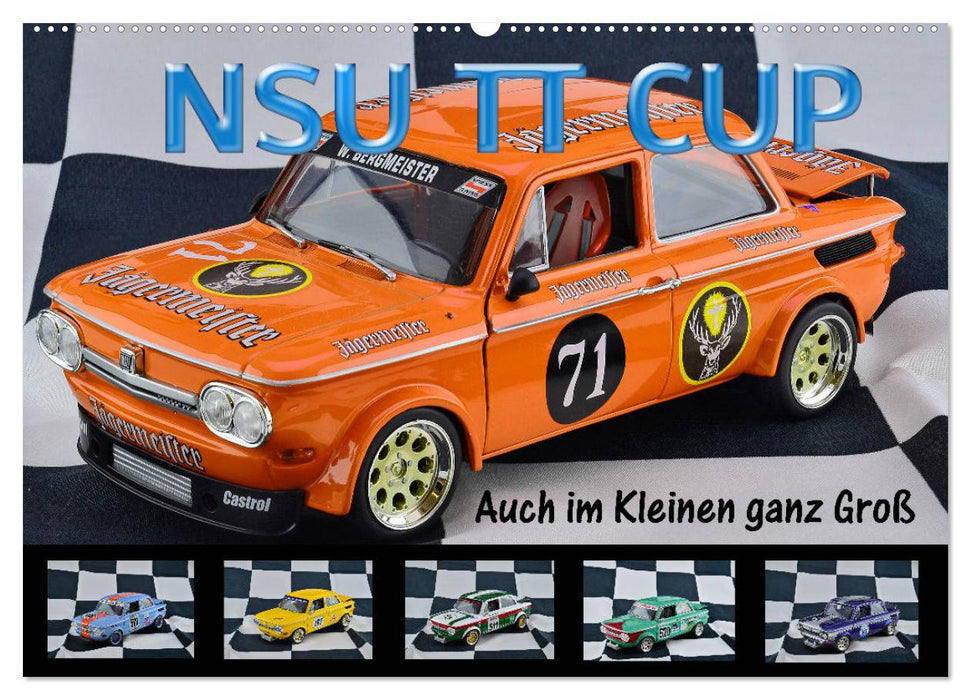 NSU TT CUP Auch im Kleinen ganz Groß (CALVENDO Wandkalender 2025)