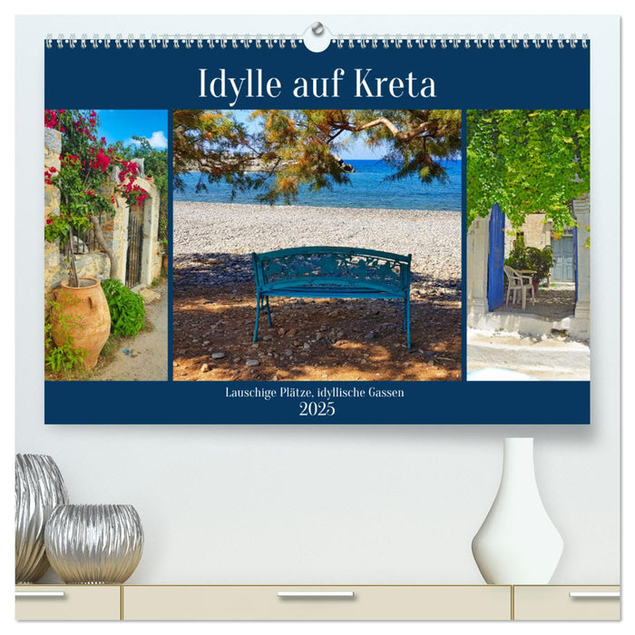 Idylle auf Kreta (CALVENDO Premium Wandkalender 2025)