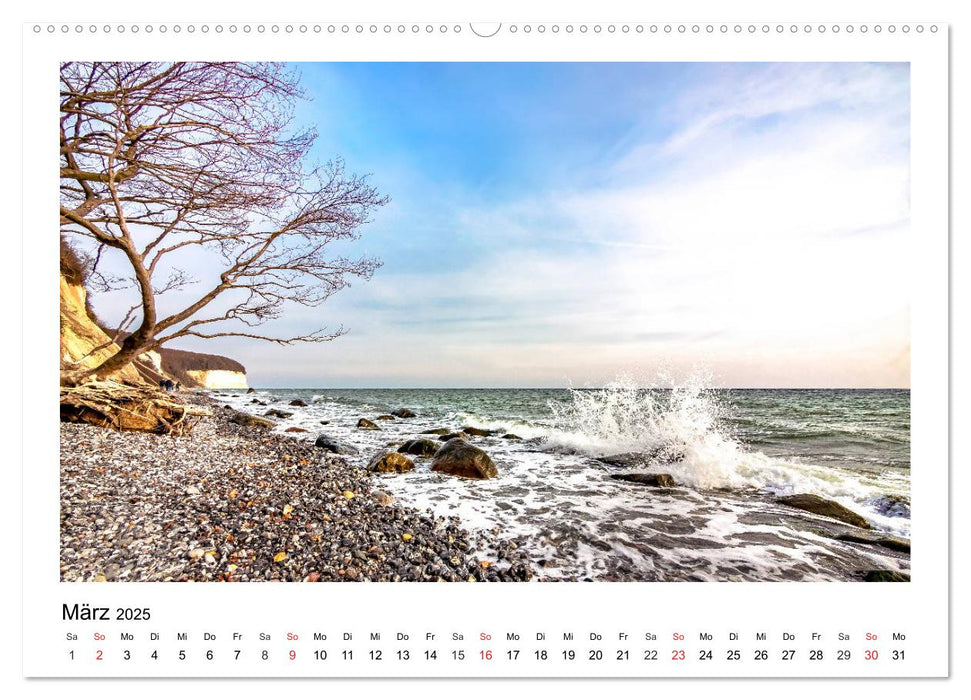 STRANDLUST Insel Rügen (CALVENDO Premium Wandkalender 2025)