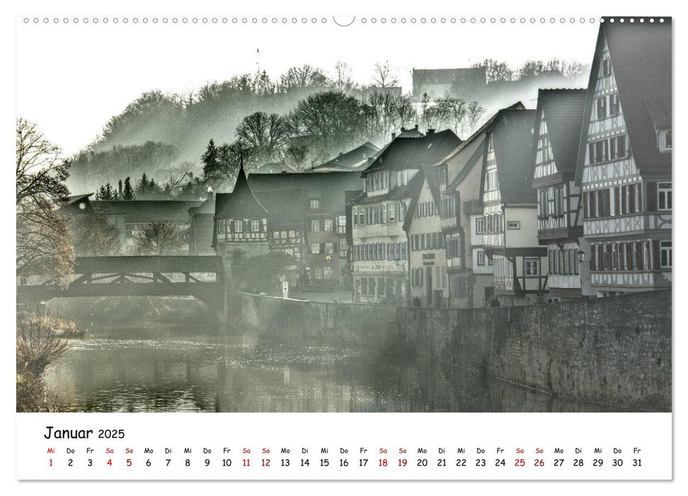 Hohenlohe - Zwischen Stadt und Land (CALVENDO Wandkalender 2025)