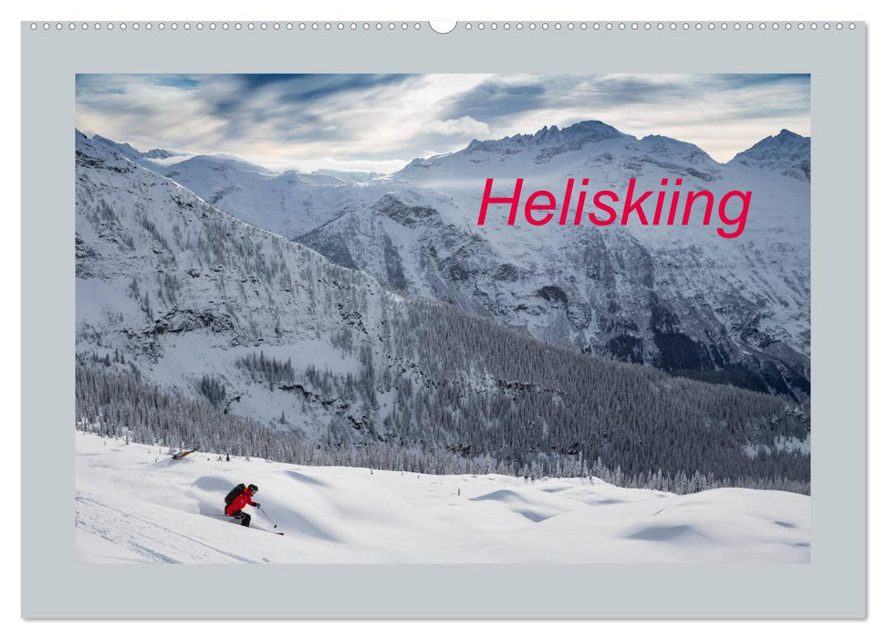 Heliskiing (CALVENDO Wandkalender 2025)