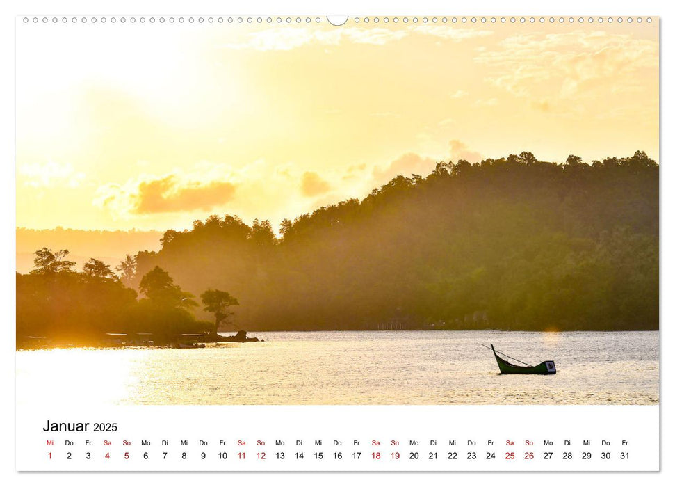 Wunderwelt Asien (CALVENDO Premium Wandkalender 2025)