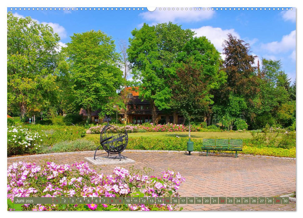 Bad Bodenteich - Kurort in der Lüneburger Heide (CALVENDO Premium Wandkalender 2025)