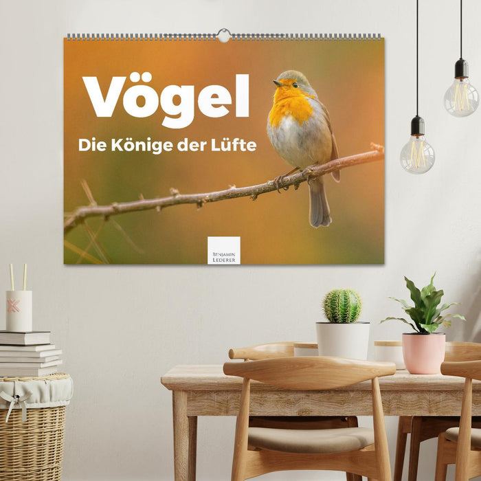 Vögel - Die Könige der Lüfte (CALVENDO Wandkalender 2025)