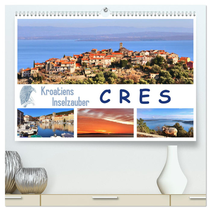 Kroatiens Inselzauber, Cres (CALVENDO Premium Wandkalender 2025)