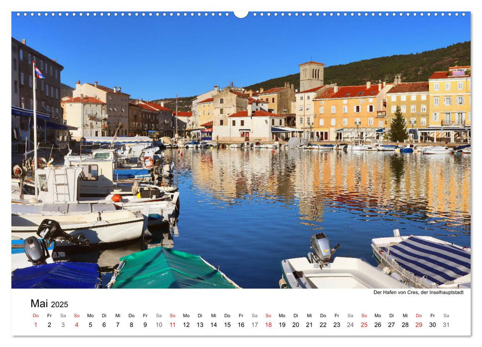 Kroatiens Inselzauber, Cres (CALVENDO Premium Wandkalender 2025)