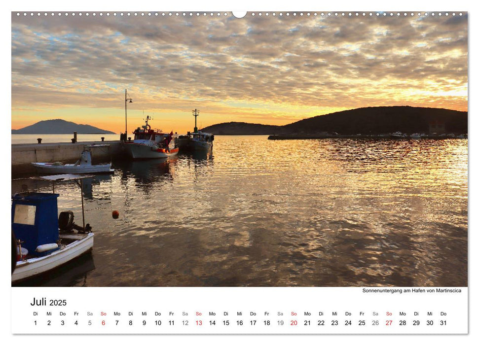 Kroatiens Inselzauber, Cres (CALVENDO Premium Wandkalender 2025)