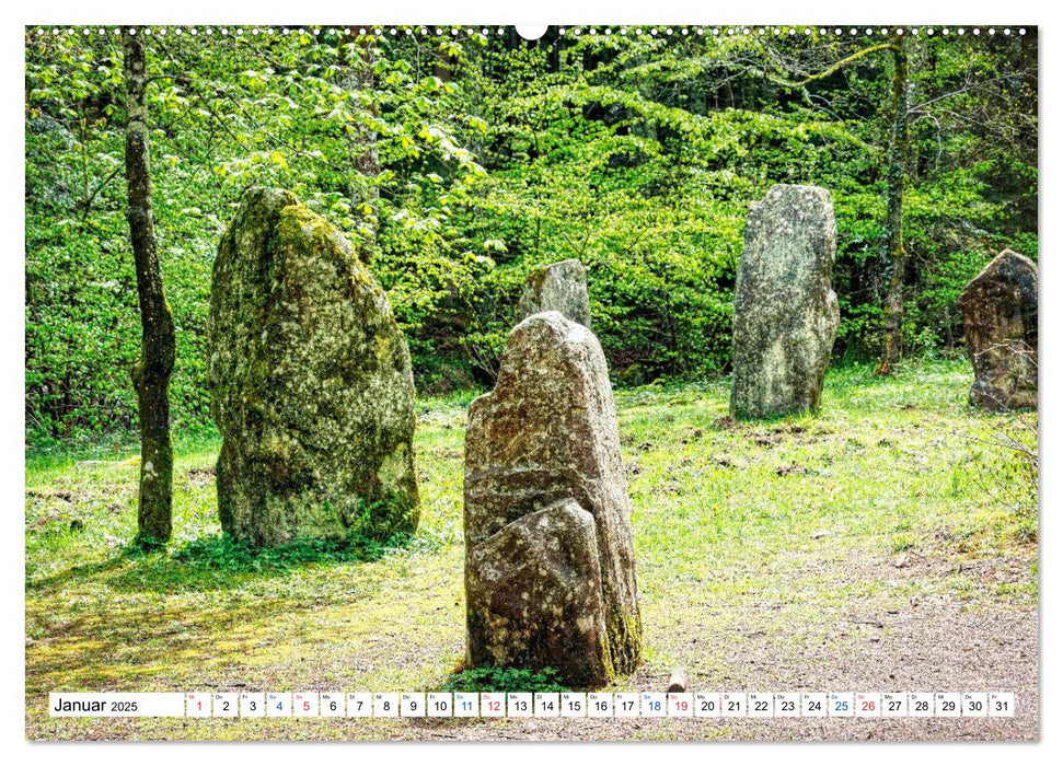 Verlorenes Eck - Geheimnisvolles Elsass (CALVENDO Premium Wandkalender 2025)