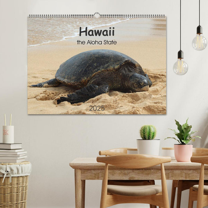 Hawaii the Aloha State (CALVENDO Wandkalender 2025)