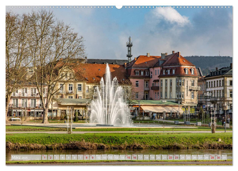 Ins Land der Franken fahren (CALVENDO Wandkalender 2025)