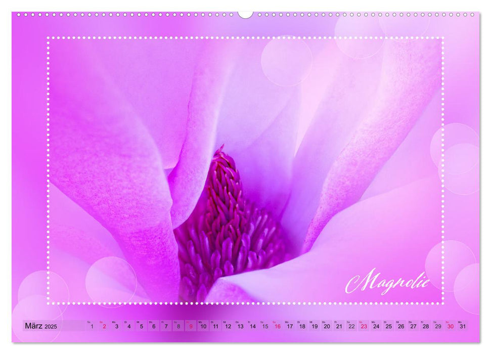 Blütenbouquet (CALVENDO Premium Wandkalender 2025)