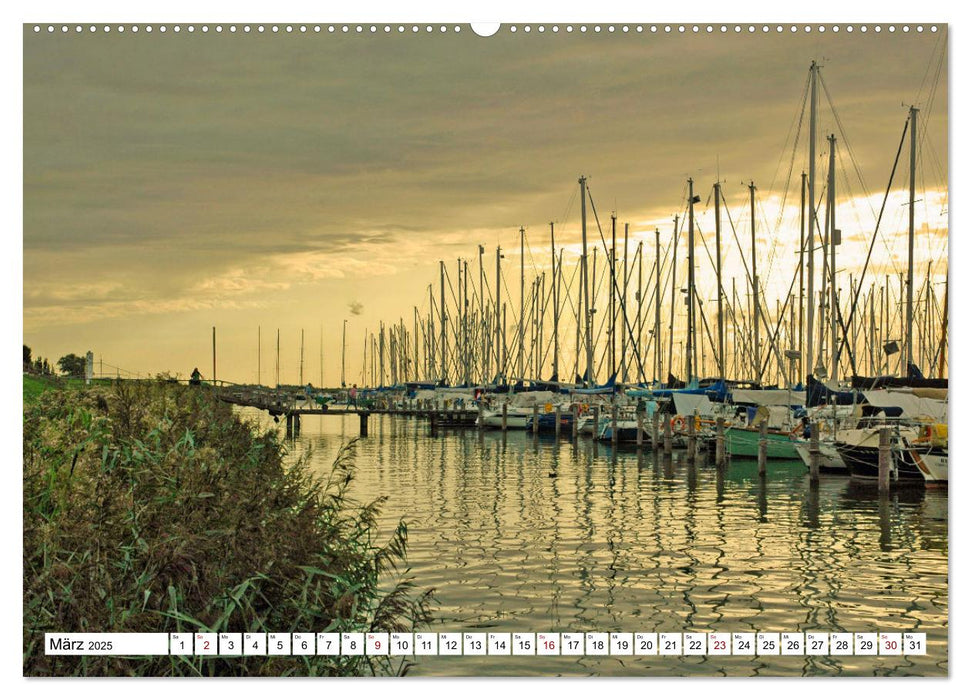 Idylle am Ijsselmeer (CALVENDO Premium Wandkalender 2025)