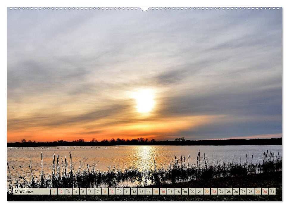 Landschaft an der Wümme (CALVENDO Premium Wandkalender 2025)