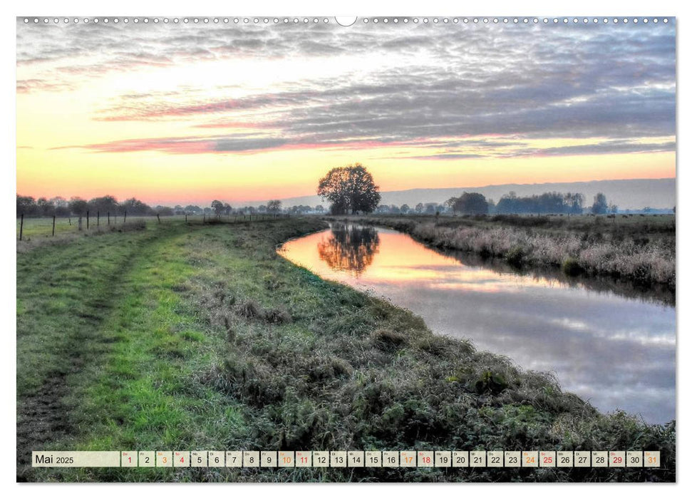 Landschaft an der Wümme (CALVENDO Premium Wandkalender 2025)