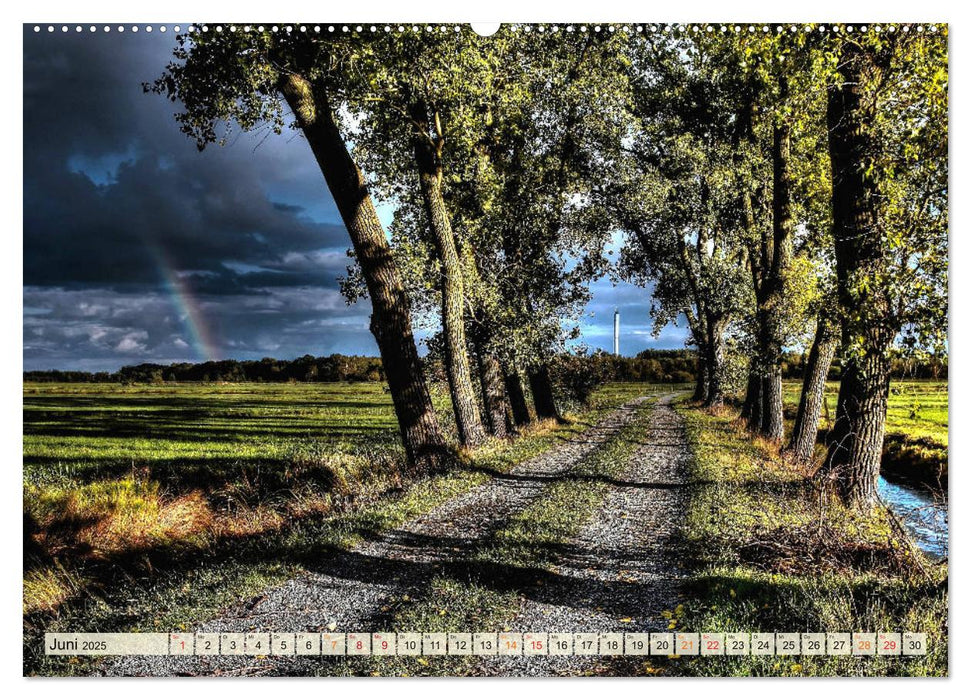 Landschaft an der Wümme (CALVENDO Premium Wandkalender 2025)