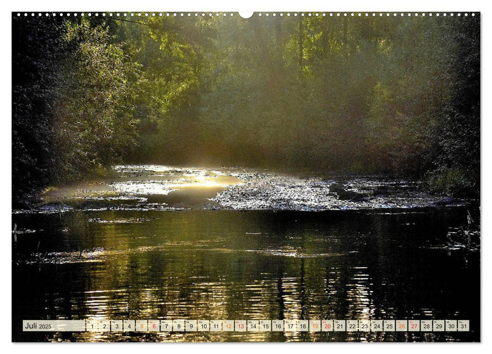 Landschaft an der Wümme (CALVENDO Premium Wandkalender 2025)