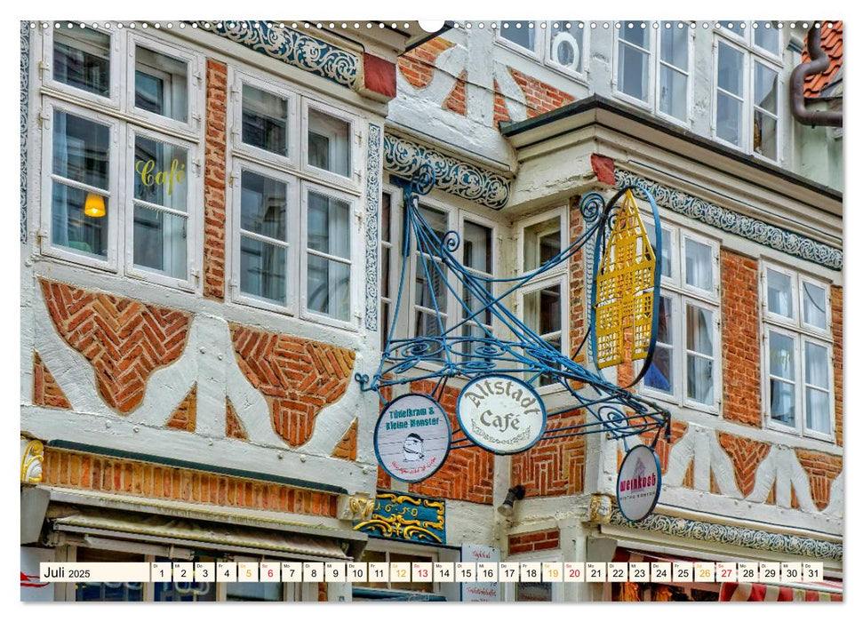 Reise durch Deutschland - Hansestadt Stade (CALVENDO Premium Wandkalender 2025)