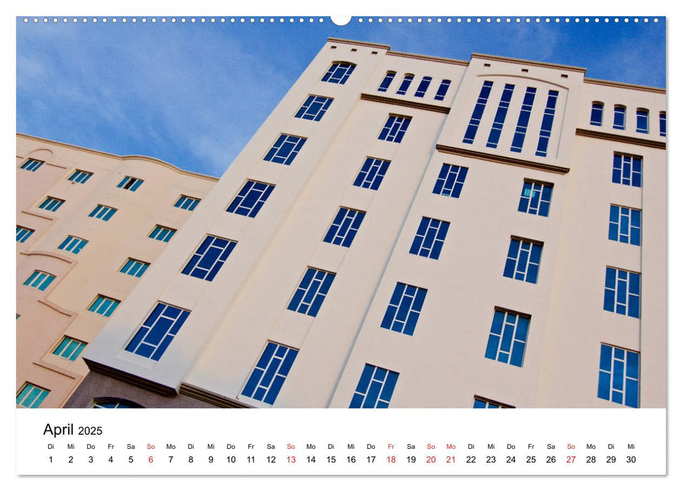 MUSCAT Fassaden (CALVENDO Premium Wandkalender 2025)