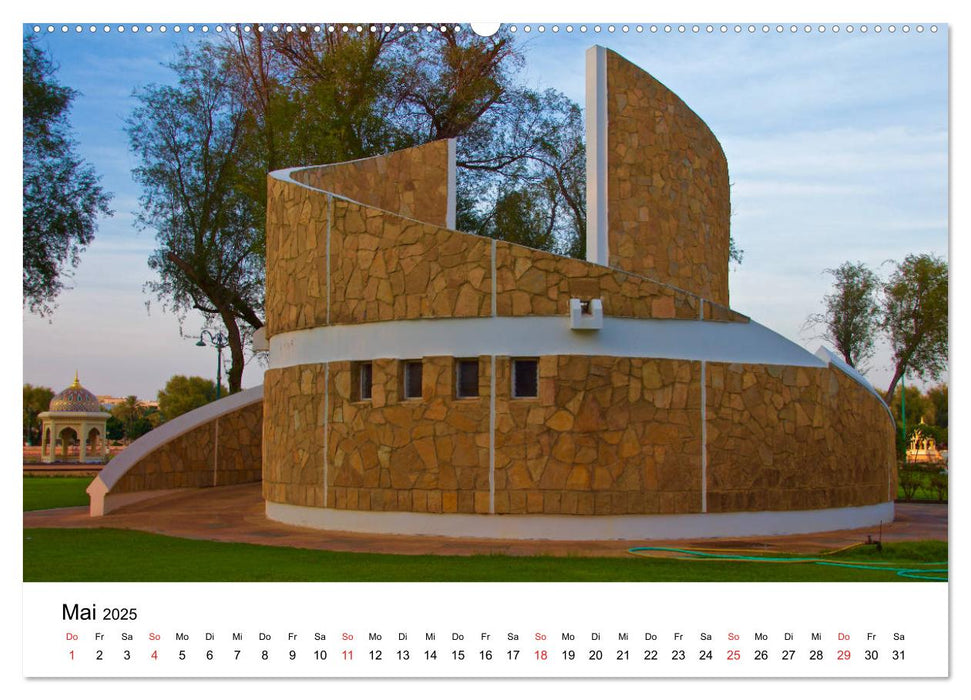 MUSCAT Fassaden (CALVENDO Premium Wandkalender 2025)