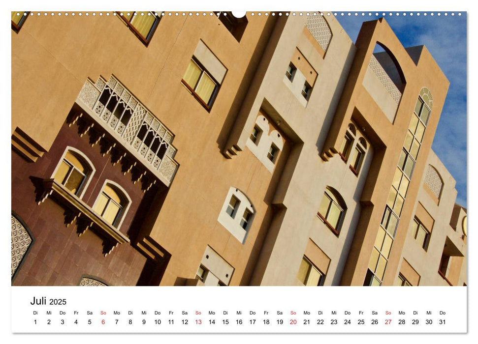 MUSCAT Fassaden (CALVENDO Premium Wandkalender 2025)