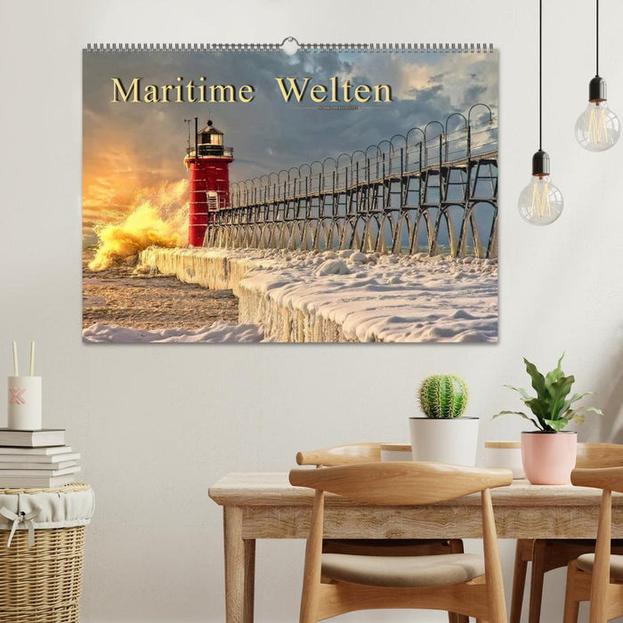 Maritime Welten (CALVENDO Wandkalender 2025)