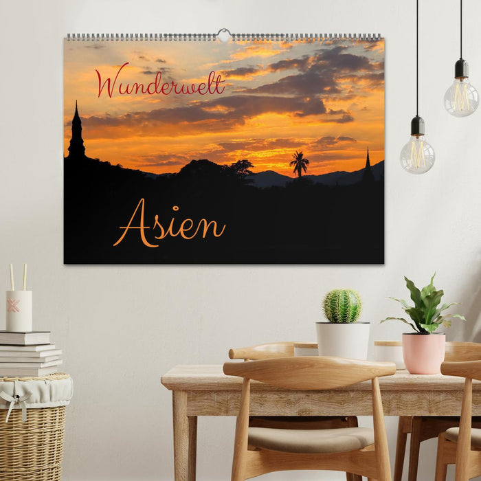 Wunderwelt Asien (CALVENDO Wandkalender 2025)