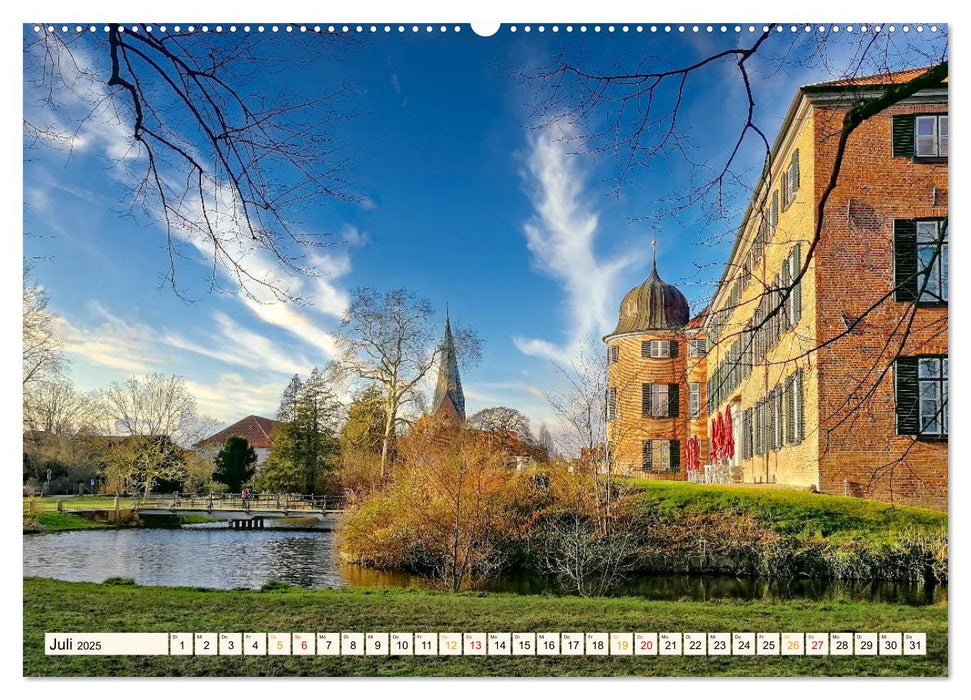 Reise durch Deutschland - Eutin in der Holsteinischen Schweiz (CALVENDO Premium Wandkalender 2025)