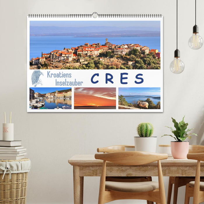 Kroatiens Inselzauber, Cres (CALVENDO Wandkalender 2025)