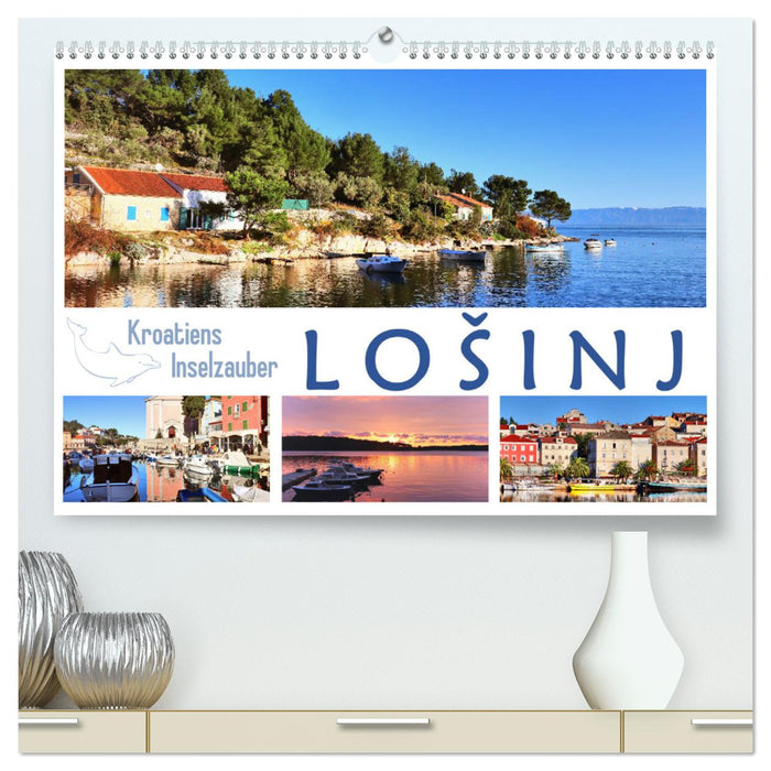 Kroatiens Inselzauber, Losinj (CALVENDO Premium Wandkalender 2025)