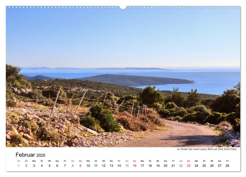 Kroatiens Inselzauber, Losinj (CALVENDO Premium Wandkalender 2025)